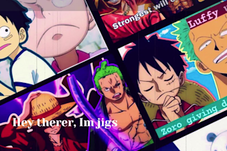 design eye catching anime youtube thumbnails