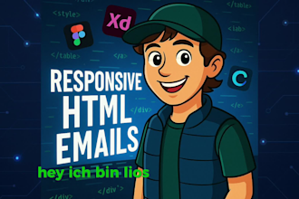erstelle eine responsive HTML e mail