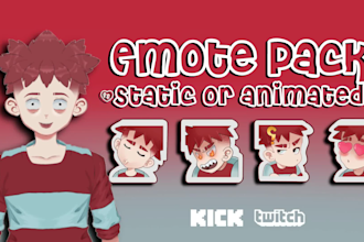 create custom animated emotes for stream