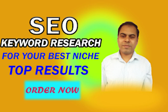 provide SEO keyword research for your niche