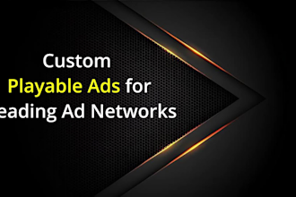 do HTML5 and luna playable ads for unity mobile game