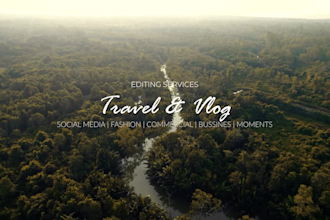 edit your amazing travel vlog video