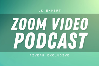 edit your zoom recording or interview