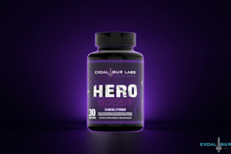 do creative 3d mockup and product packaging design