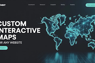 create a custom interactive map for your website or business
