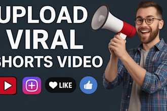 upload 200 youtube shorts, instagram reels and ai shorts