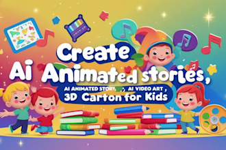 create 3d animation videos for kids nursery rhymes
