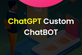 develop chatbot trained on your website data using chatgpt