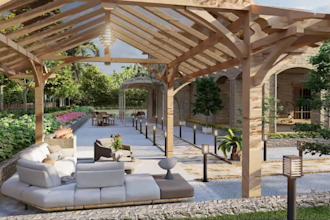 design your front garden backyard and patio landscape
