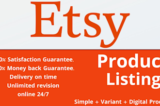 do etsy product listing