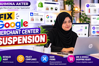 fix google merchant center misrepresentation gmc suspension, policy issues