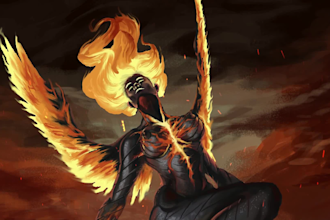 draw characters semi realistic art