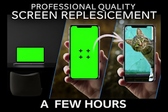 realistic screen replacement, removal, and advanced tracking vfx