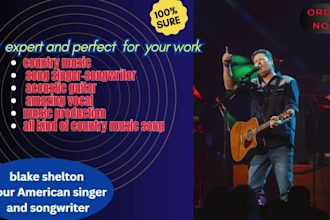 create  country music songs  singer and songwriter