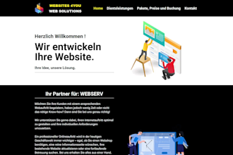 create a wix website for you