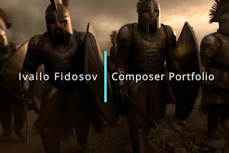 compose a cinematic score for your feature, documentary or animated film