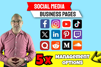 create social media business pages