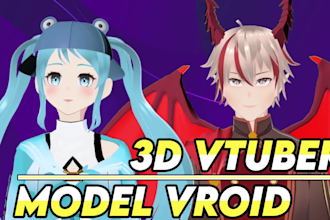 convert your live2d vtuber to 3d vtuber for vr chat or vroid