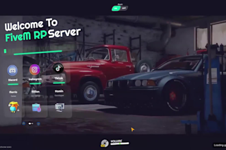create loading screen for fivem