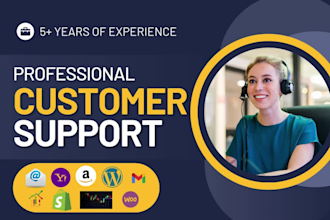 be your customer support, live chat and virtual assistant