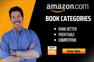 find the three best fitting categories for your amazon KDP book