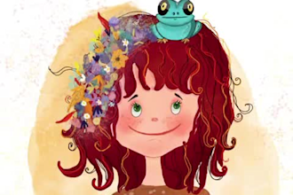 draw cute children book illustrations and book covers