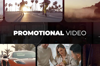 create promotional video for facebook or instagram