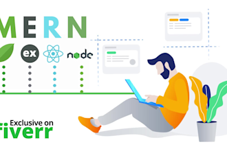 design and develop a web app using mern stack