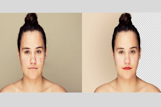 do background removal, photo retouching, product image editing service