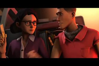create cinematic 3d scene animation with environments and visual effects