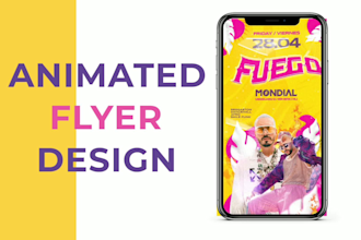 do 3d motion poster, motion banner, and motion flyer