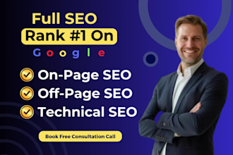 optimize website onpage technical off page SEO of wordpress, shopify, wix site