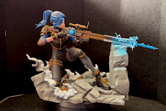 3d print and paint custom anime figures, statues, collectibles, 3d figures
