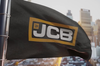 make 3d logo animation on the flag