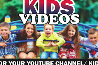 create kids learning videos for youtube animation for kids