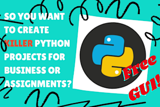 write professional python scripts even with free guis