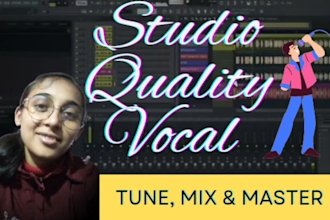 tune, mix and master your vocal