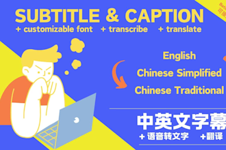 embed subtitles or transcribe your video
