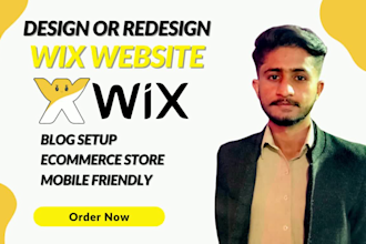 create wix website, wix ecommerce store or wix landing page