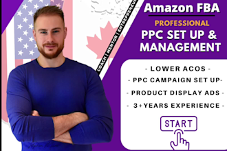 setup, optimize and manage your amazon PPC advertising campaigns