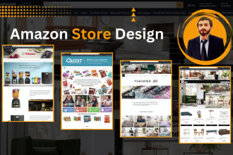 build amazon storefront design and amazon store setup