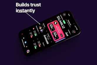design mobile app UI UX crypto wallet web 3 ai trading figma