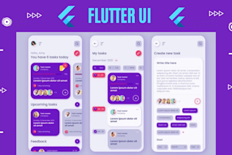 design awesome UI in flutter