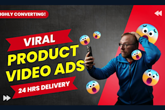 create viral product video ads, facebook video ads and ecommerce ads