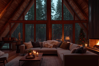create cozy relaxing rain videos with natural sounds for sleep and meditation