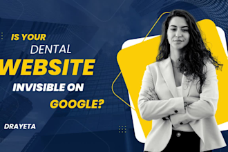 write SEO dental website content for dentists and clinics