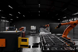 do 3d industrial animation 3d manufacturing processes machinery 3d animation