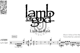transcribe any song into professional drum sheet music