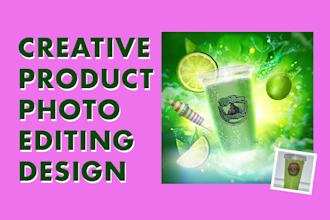 do creative product photo editing for your online business