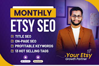 do etsy seo listing with title tags for etsy shop promotion